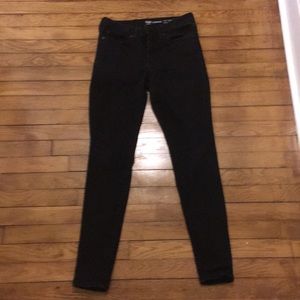 Gap black size 6 legging jeans
